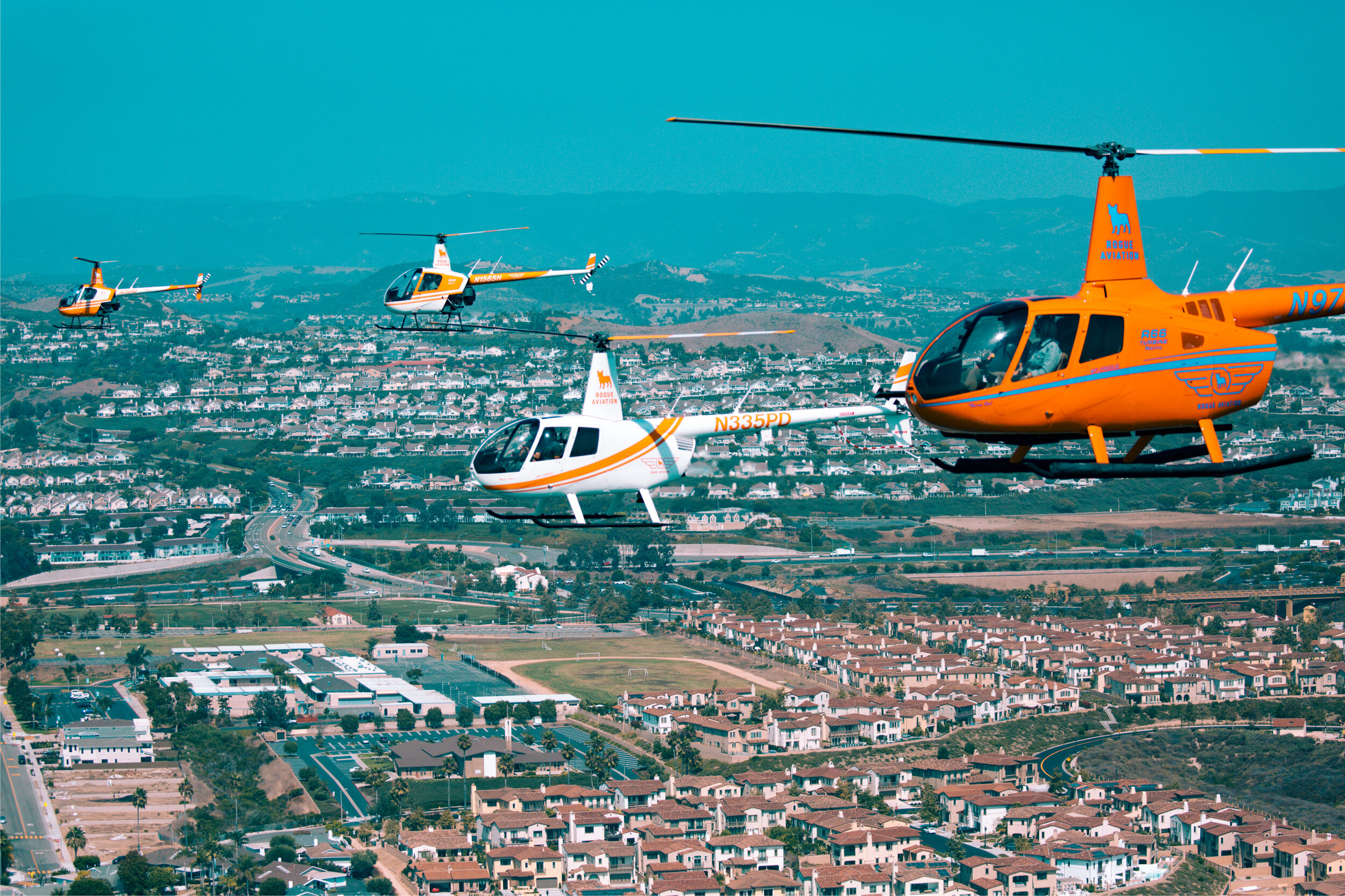 Discover the city on the various lines and hop off and back on at any of its stops. Our Helicopters Rogue Aviation Helicopter Flight School Tours In Orange County