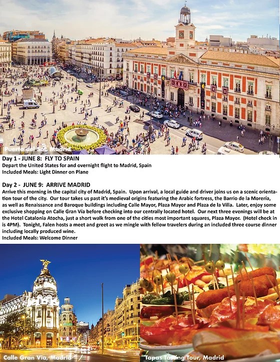 Are you travelling to barcelona in june and want to know what the weather will be like? Spain Madrid Barcelona With Falen Defined Destinations