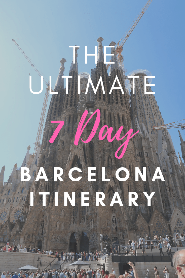 Start with one itinerary and add on as time permits. The Ultimate 7 Day Barcelona Itinerary My Golden Beauty