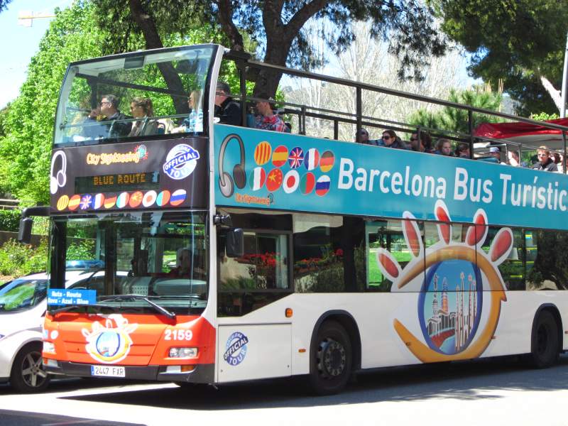 Most trolley systems were ripped out in favor of diesel buses. Beautiful Places Of Barcelona And Catalonia Barcelona Bus Turistic