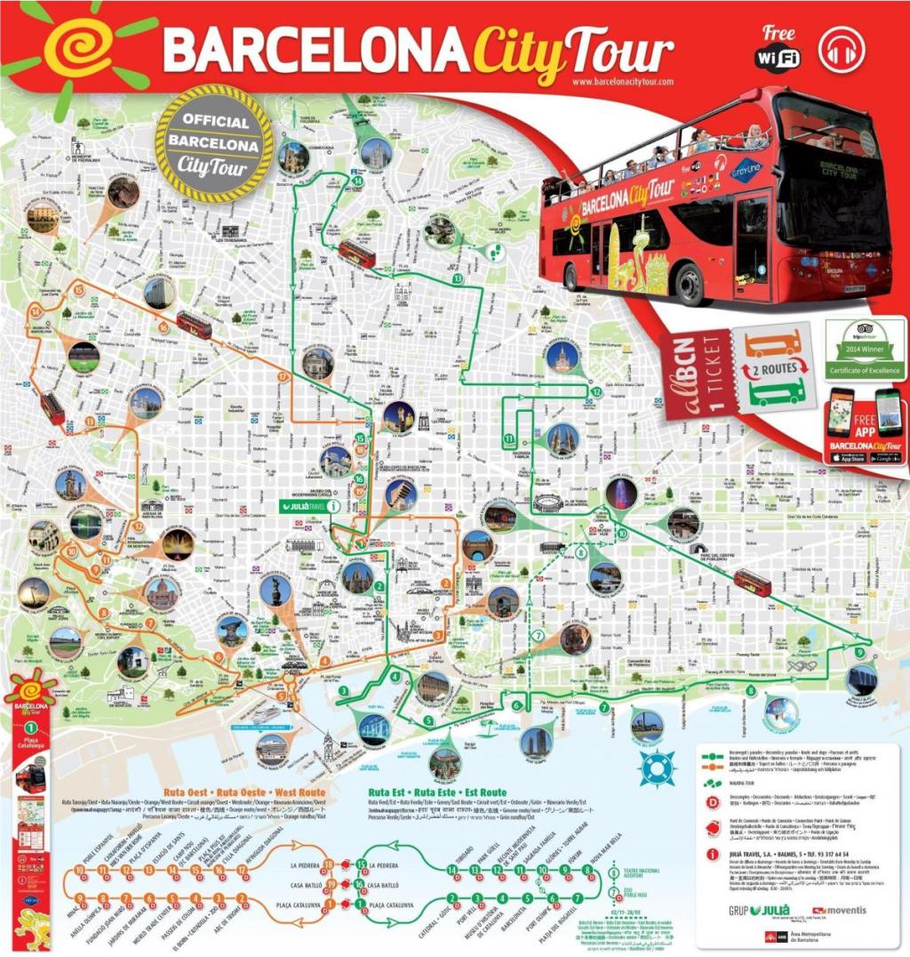 43+ Barcelona Bus Tour Map Packages