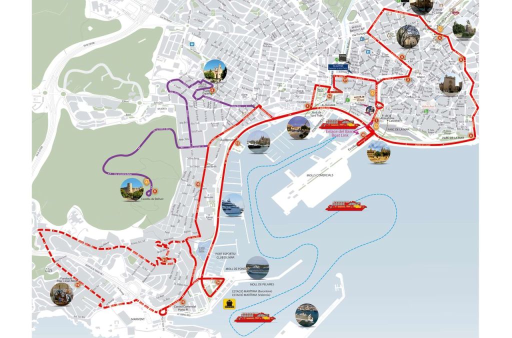 Best Barcelona Hop On Hop Off Bus Tour Route&nbsp;Package