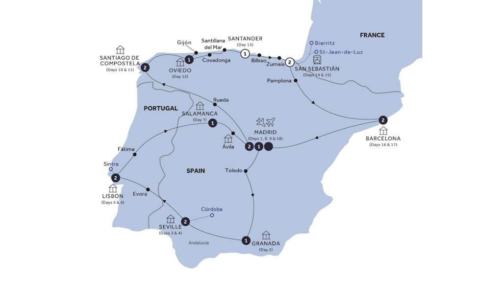 34+ 7 Day Tour Barcelona Package