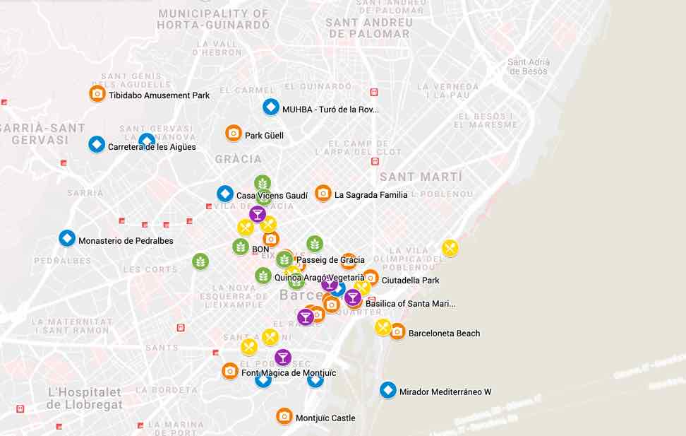 Best Barcelona Metro Map With Tourist Attractions&nbsp;Package